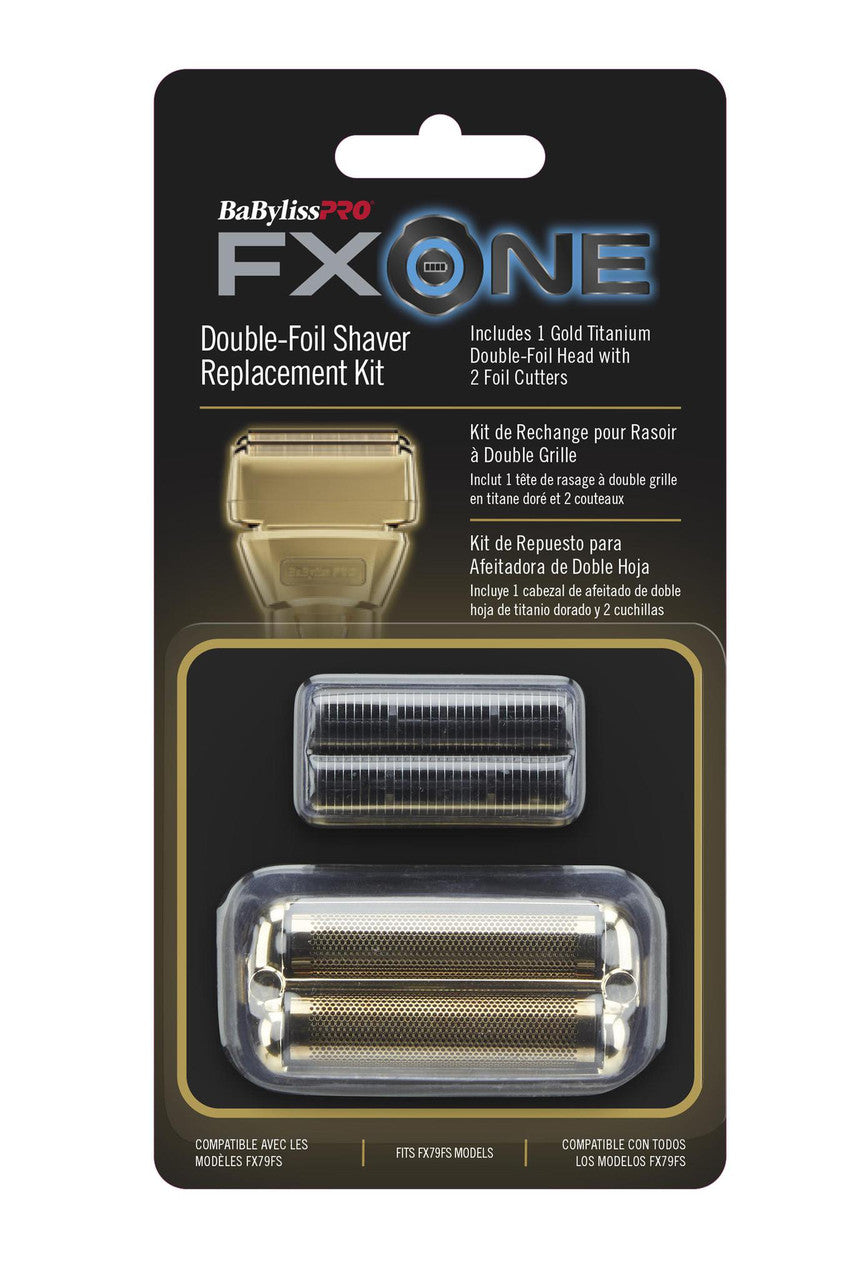 Babyliss FXOne Shaver Gold Replacement Foil & Cutter #FX79RF2G | Palms