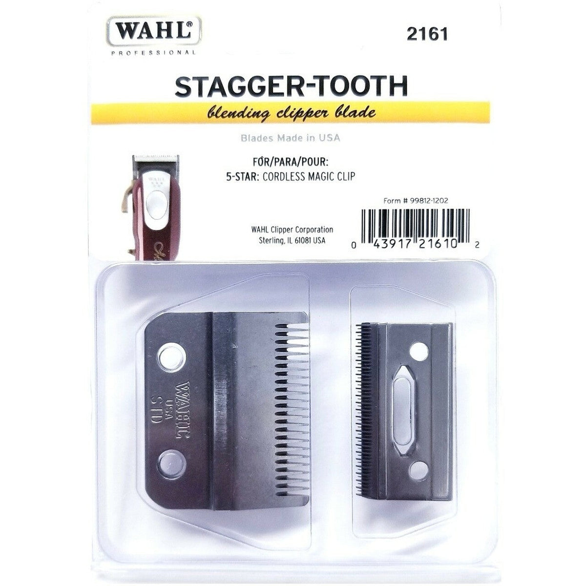 Wahl Stagger-Tooth Blade #2161 - Palms.