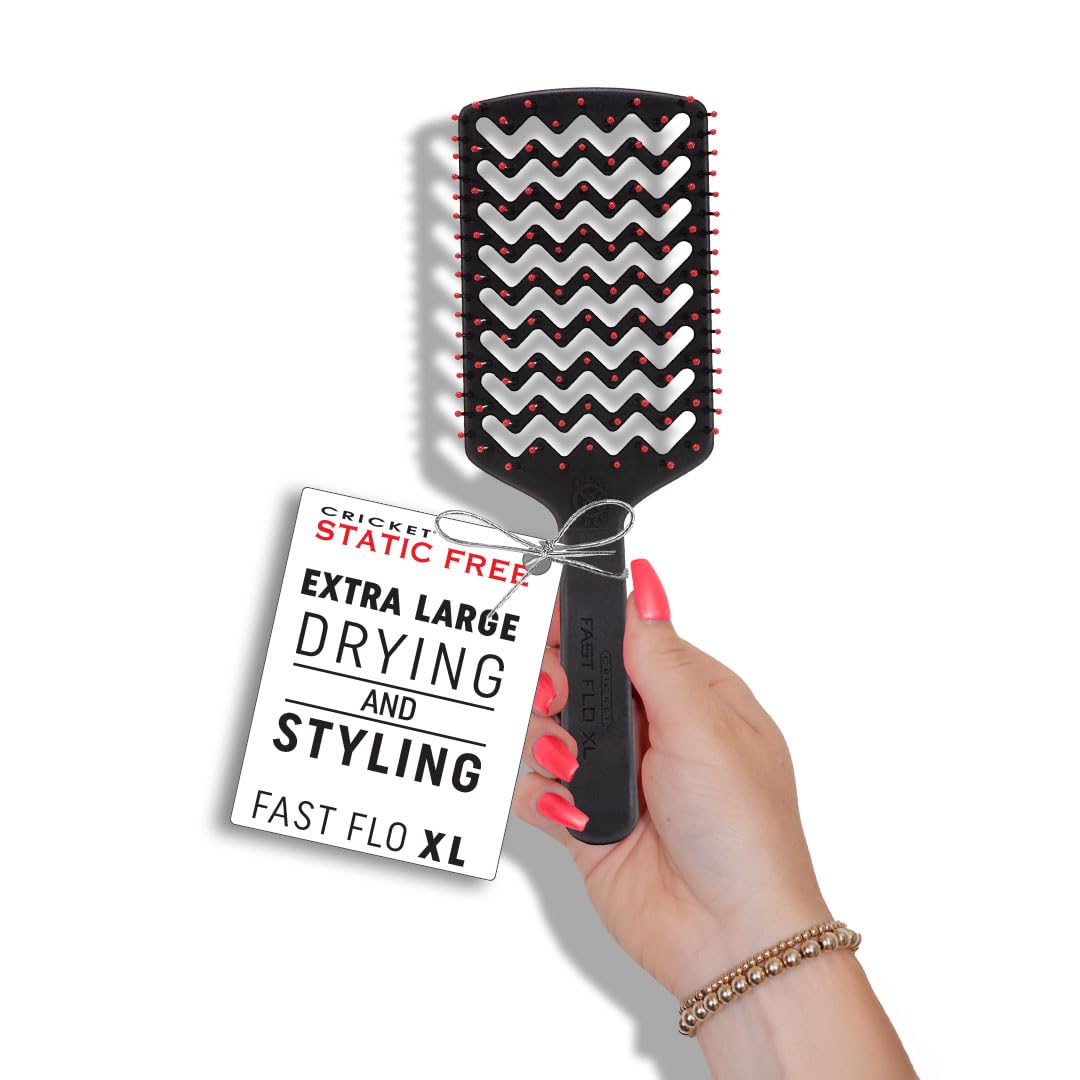 CRICKET STATIC FREE BRUSH EXTRA LARGE - FAST FLOW XL | Palms