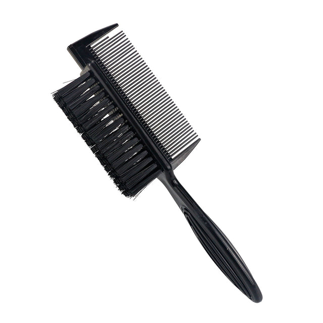 PALMS Double-sided Barber Fade Brush Combine Comb - Palms.