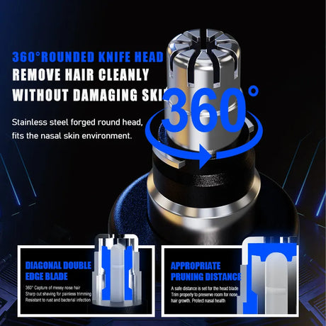 Palms - Personal Trimmer for Nose, Ears & Eyebrows - 3 colors - Palms.