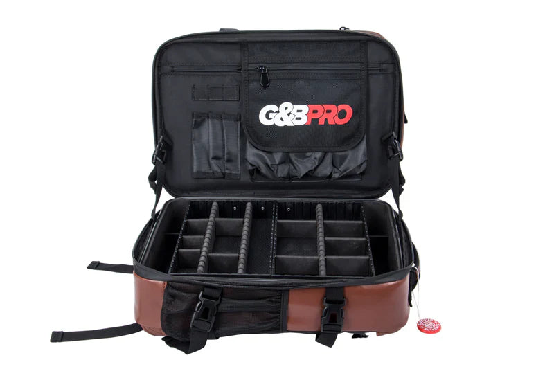 G&B PRO PREMIUM LEATHER MID SIZE MOBILE STATION - BROWN | Palms