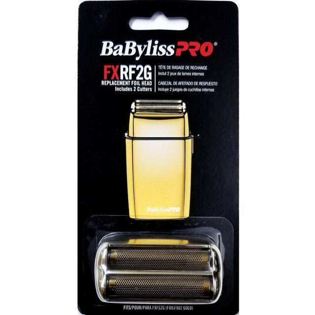 BABYLISS PRO FOILFX02 GOLD REPLACEMENT FOIL & CUTTER # FXRF2G | Palms