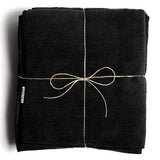 Fromm Studio Experience Softees Microfiber Towels - Black 10 Pack # 45006 - Palms Fashion Inc.