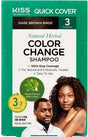 KISS Quick Cover Natural Herbal Color Change Shampoo - Palms Fashion Inc.