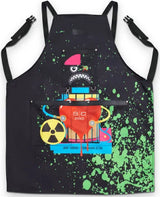 Style Craft radioactive Apron - Black # SC338B | Palms
