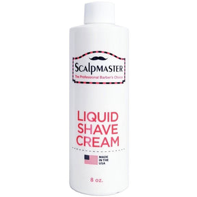 SCALP MASTER LIQUID SHAVE CREAM 8 OZ # LATHER-C | Palms