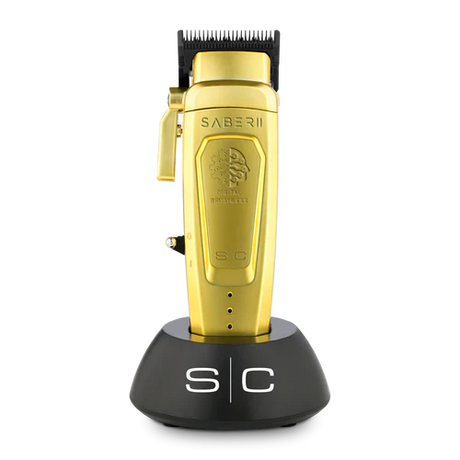 StyleCraft Saber 2 Clipper - Professional Cordless Clipper - Gold | Palms
